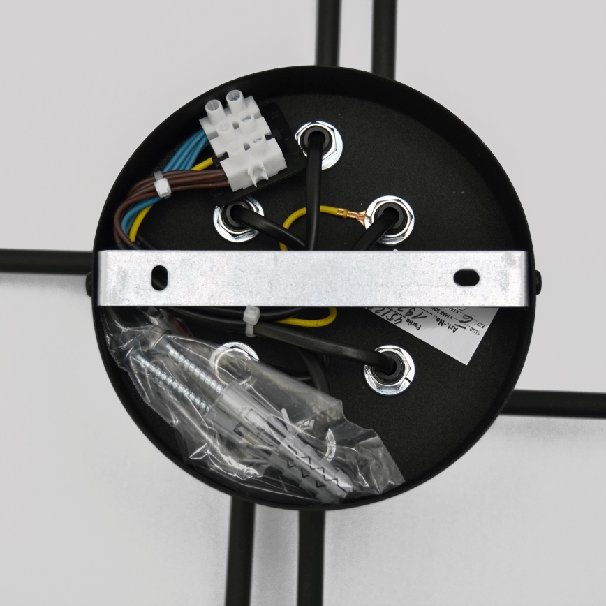 Kiinteä LED-kattokruunu TUBE 6xE27/15W/230V