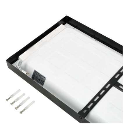 Kiinteä LED-paneeli BRISBANE LED/36W/230V 4000K 29,5x119 cm musta