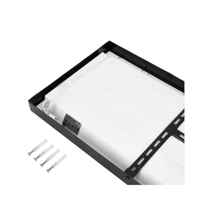 Kiinteä LED-paneeli BRISBANE LED/36W/230V 4000K 29,5x119 cm musta