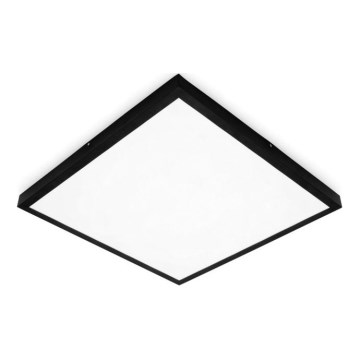 Kiinteä LED-paneeli BRISBANE LED/36W/230V 4000K 59,5x59,5 cm musta