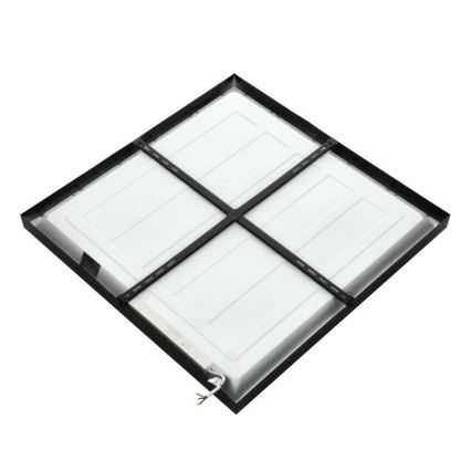 Kiinteä LED-paneeli BRISBANE LED/36W/230V 4000K 59,5x59,5 cm musta