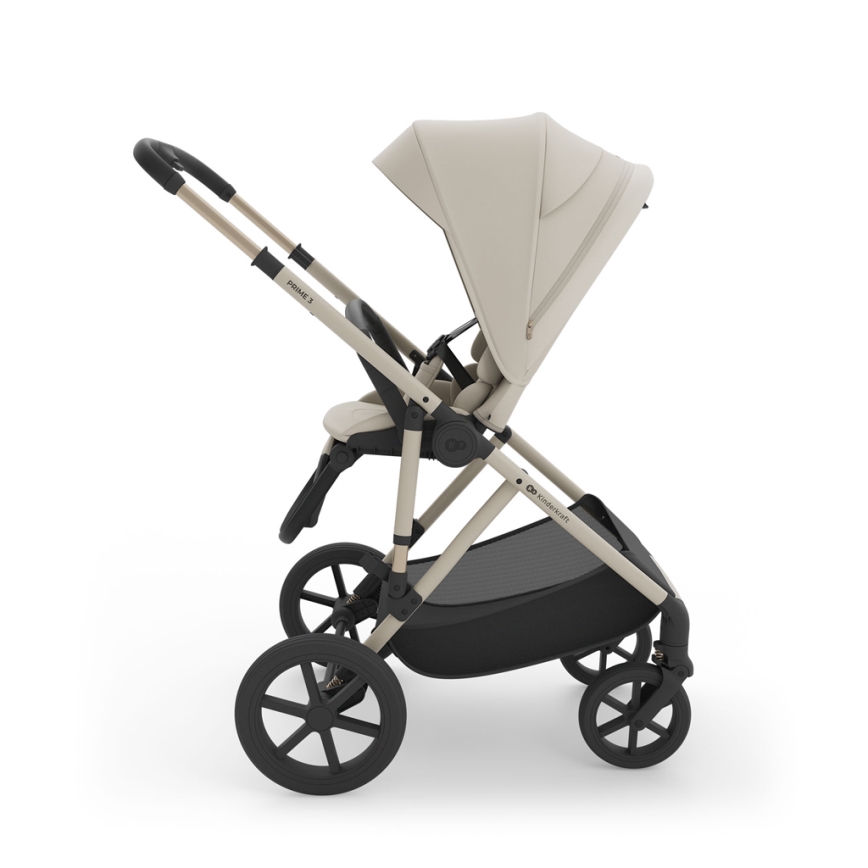 KINDERKRAFT - 3-in-1 yhdistelmävaunut PRIME 3 Sand Dune