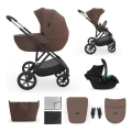 KINDERKRAFT - 3-in-1 yhdistelmävaunut PRIME 3 Velvet Mocca