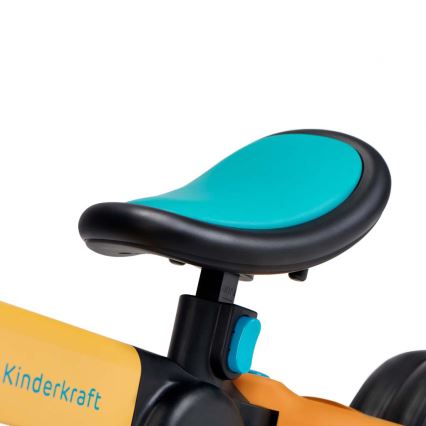 KINDERKRAFT - Lasten potkupyörä 3-in-1 4TRIKE keltainen/turkoosi