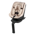 KINDERKRAFT - Auton turvaistuin I-GUARD i-Size kääntyvällä alustalla 40-105 cm beige