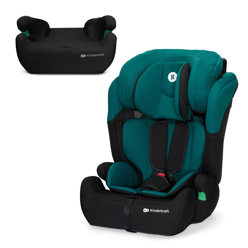 KINDERKRAFT - Autonistuin COMFORT UP i-Koko (76-150 cm) vihreä