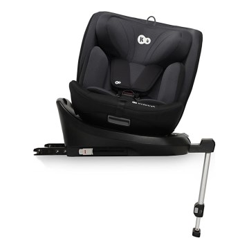 KINDERKRAFT - Autonistuin I-360 i-Koko (40-150 cm) musta