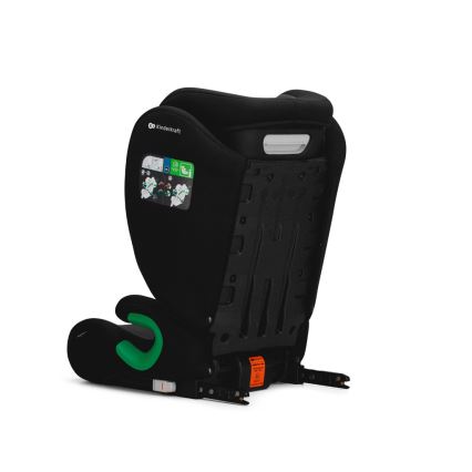 KINDERKRAFT - Autonistuin JUNIOR FIX 2 (100-150 cm) Graphite musta