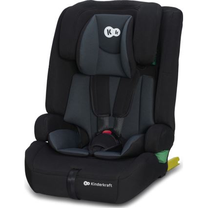 KINDERKRAFT - Autonistuin SAFETY FIX 2 i-Koko (76-150 cm) musta