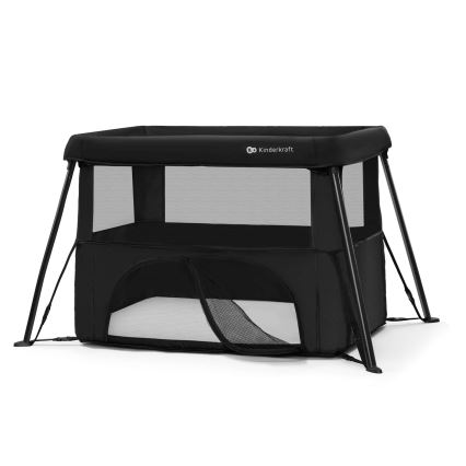 KINDERKRAFT - CAMI 3-in-1 matkasänky, musta