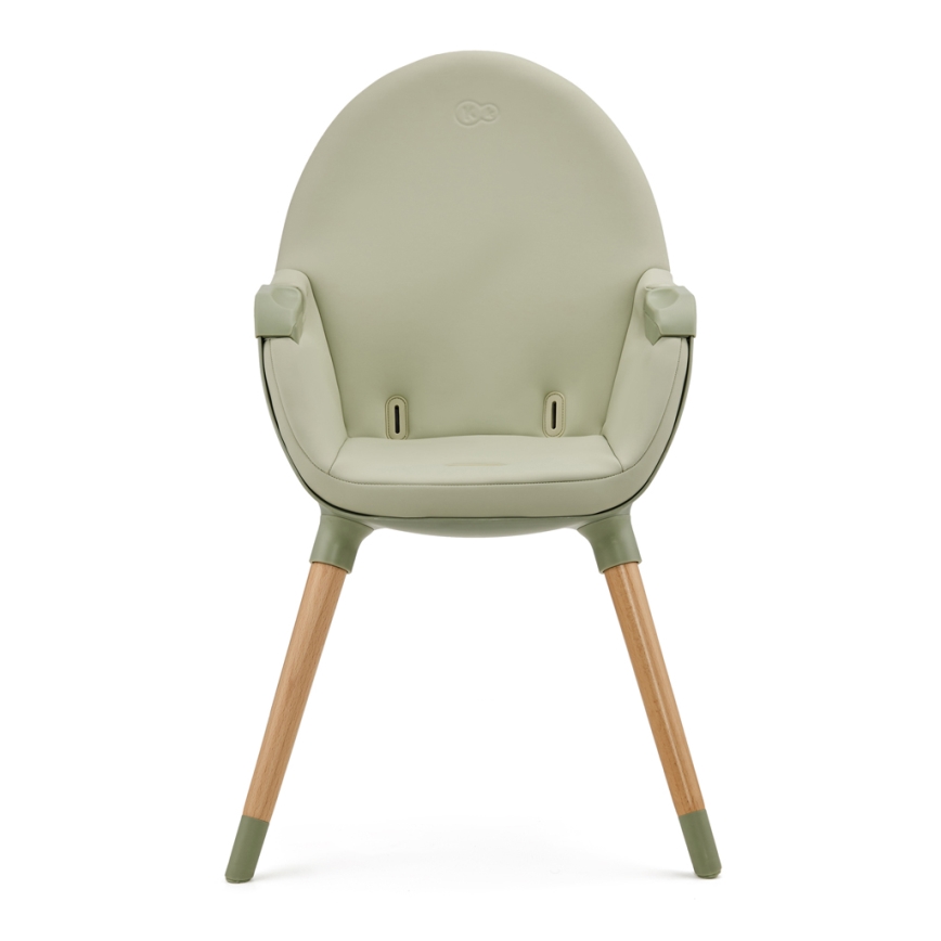 KINDERKRAFT - Lasten syöttötuoli 2-in-1 FINI2 koivu/vihreä