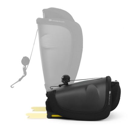 KINDERKRAFT - FIX2GO i-Size turvaistuin 76-150 cm musta