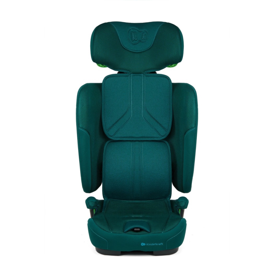 KINDERKRAFT - FIX2GO i-Size turvaistuin 76-150 cm, turkoosi