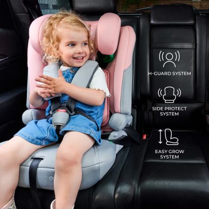 KINDERKRAFT - I-COMFY i-Size turvaistuin 76-150 cm vaaleanpunainen