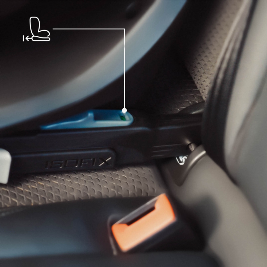 KINDERKRAFT - I-GUARD i-Size turvaistuin 40-105 cm harmaa