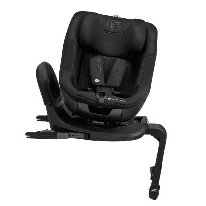 KINDERKRAFT - I-GUARD PRO i-Size 61-105 cm kääntyvällä jalustalla varustettu turvaistuin, musta