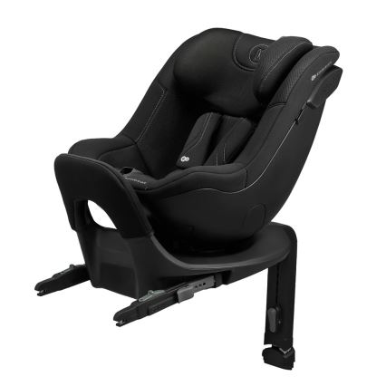 KINDERKRAFT - I-GUARD PRO i-Size 61-105 cm kääntyvällä jalustalla varustettu turvaistuin, musta