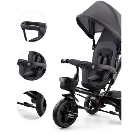 KINDERKRAFT - Lasten kolmipyörä AVEO harmaa