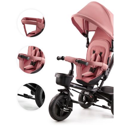 KINDERKRAFT - Lasten kolmipyörä AVEO vaaleanpunainen