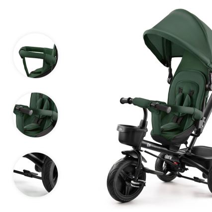 KINDERKRAFT - Lasten kolmipyörä AVEO vihreä