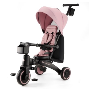 KINDERKRAFT - Lasten kolmipyörä JAZZ 2 vaaleanpunainen