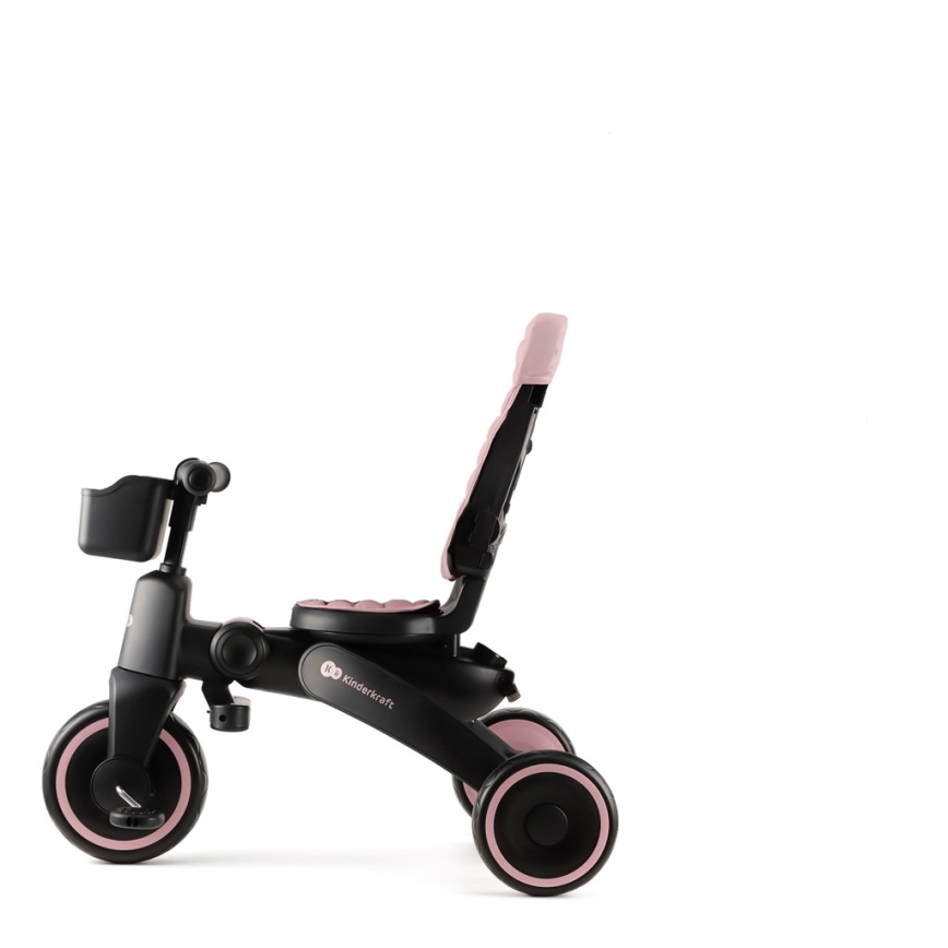 KINDERKRAFT - Lasten kolmipyörä JAZZ 2 vaaleanpunainen