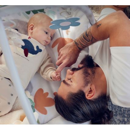 KINDERKRAFT - Lasten leikkimatto COZYPLAY harmaa