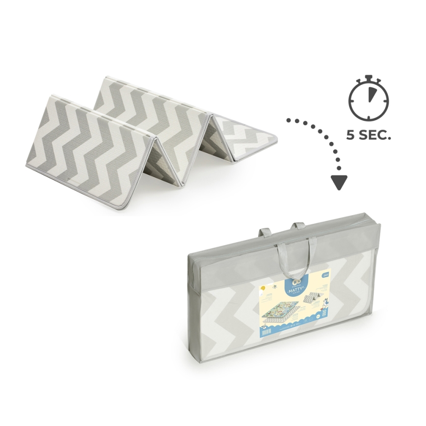 KINDERKRAFT - Lasten leikkimatto MATTY 2