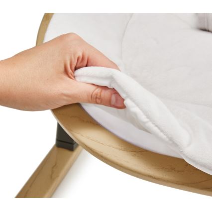 KINDERKRAFT - Lasten lepotuoli ELSU harmaa