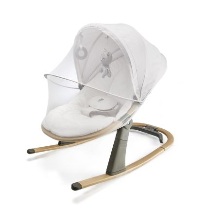 KINDERKRAFT - Lasten lepotuoli ELSU harmaa