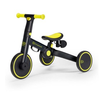 KINDERKRAFT - Lasten potkupyörä 3-in-1 4TRIKE keltainen/musta
