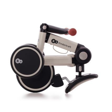 KINDERKRAFT - Lasten potkupyörä 3in1 4TRIKE harmaa