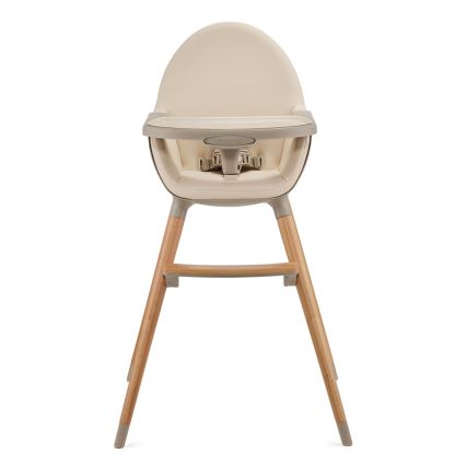 KINDERKRAFT - Lasten ruokapöydän tuoli 2v1 FINI2 pyökki/beige