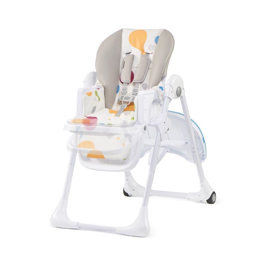 KINDERKRAFT - Lasten ruokapöydän tuoli YUMMY beige/valkoinen