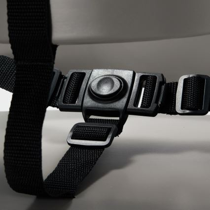 KINDERKRAFT - Lasten ruokatuoli ENOCK, harmaa