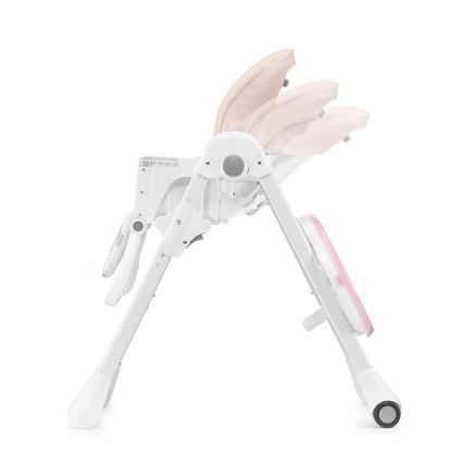 KINDERKRAFT - Lasten ruokatuoli YUMMY pinkki/valkoinen