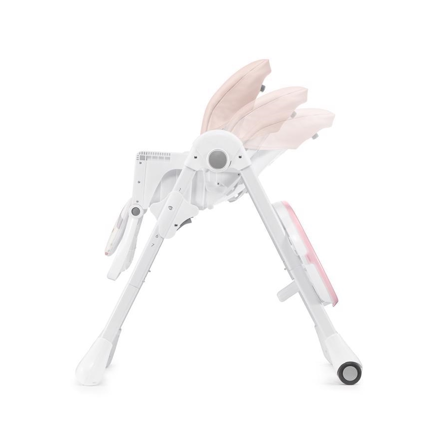 KINDERKRAFT - Lasten ruokatuoli YUMMY pinkki/valkoinen