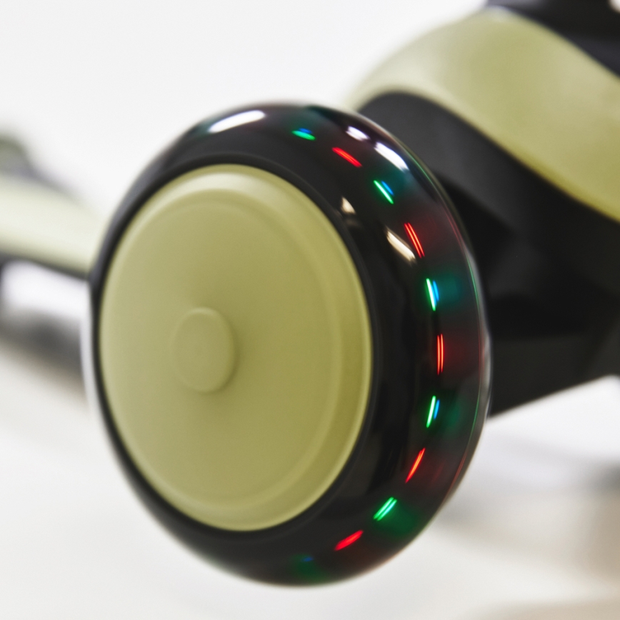 KINDERKRAFT - Lasten skootteri 2in1 HALLEY Grassland