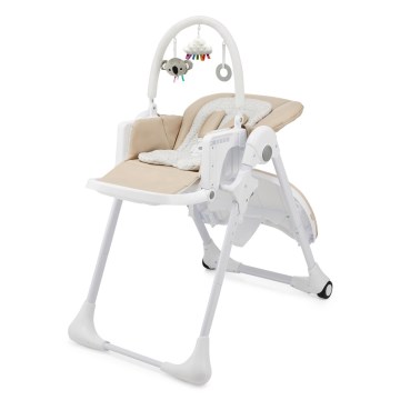 KINDERKRAFT - Lasten syöttötuoli 2-in-1 TUMMIE beige