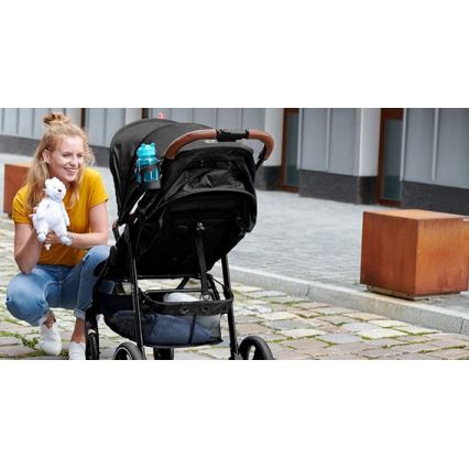 KINDERKRAFT - Lastenrattaat GRANDE PLUS musta