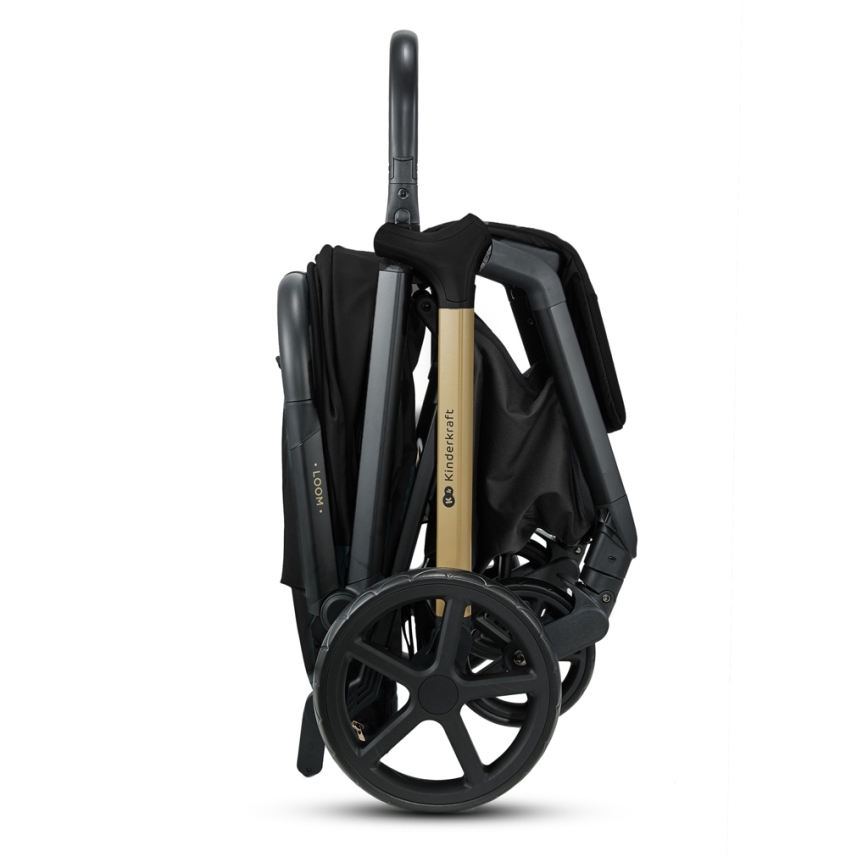 KINDERKRAFT - Lastenrattaat LOOM musta