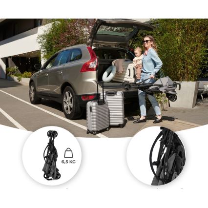 KINDERKRAFT - Lastenrattaat TIK Stone harmaa