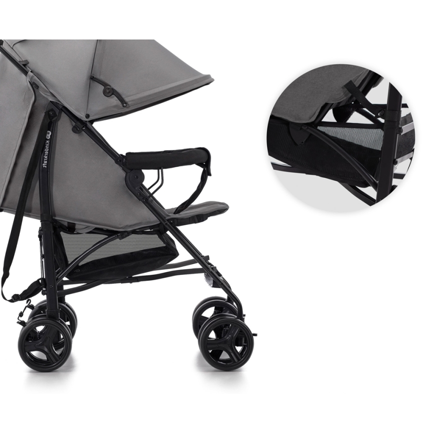 KINDERKRAFT - Lastenrattaat TIK Stone harmaa