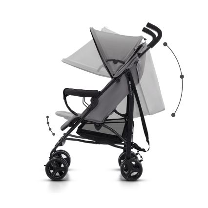 KINDERKRAFT - Lastenrattaat TIK Stone harmaa