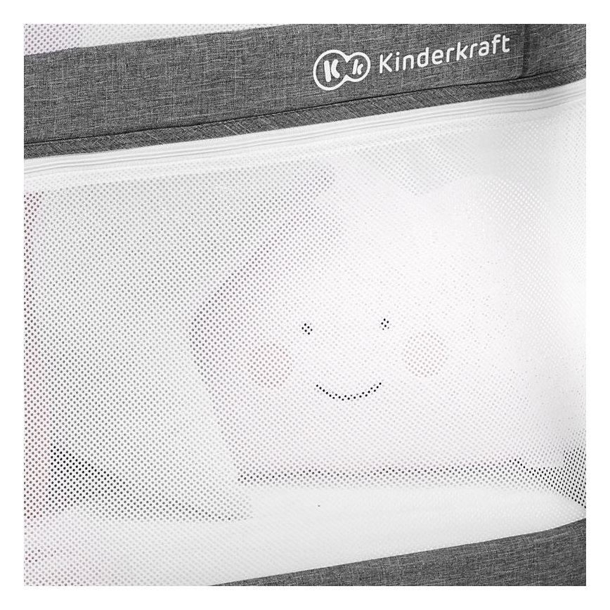 KINDERKRAFT - Matkasänky 4in1 SOFI harmaa