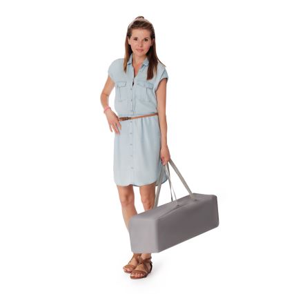 KINDERKRAFT - Matkasänky Baby Tiger VIKI harmaa