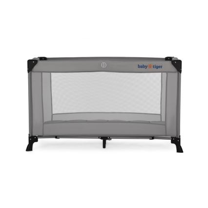 KINDERKRAFT - Matkasänky Baby Tiger VIKI harmaa
