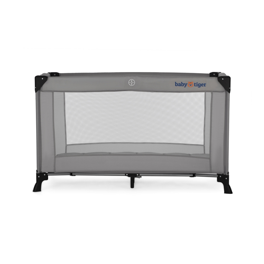 KINDERKRAFT - Matkasänky Baby Tiger VIKI harmaa