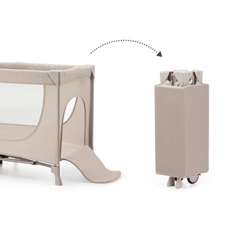 KINDERKRAFT - Matkasänky JOY 2 beige