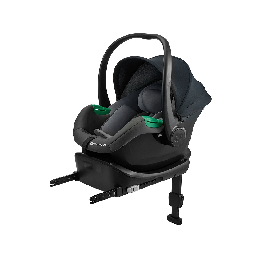 KINDERKRAFT - MINK PRO 2 lasten turvaistuin 40-87 cm (0-13 kg) harmaa
